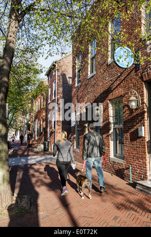 Fells Point, Baltimore, Maryland, USA Stockfoto