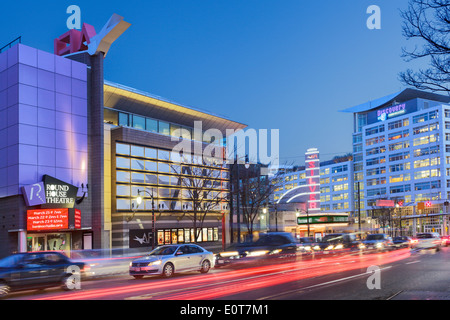 AFI Silver Theatre and Cultural Center und Discovery Communications, Silver Spring, Maryland. Stockfoto