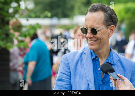 Richard E Grant. Die Chelsea Flower Show 2014. Das Royal Hospital Chelsea, London, UK Stockfoto