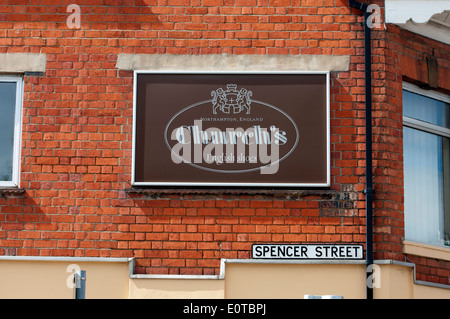 Kirche des Schuh-Fabrik, Northampton, Northamptonshire, England, UK Stockfoto