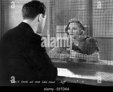 Harvey Stephens und Tallulah Bankhead, am Set des Films "The Cheat", 1931 Stockfoto