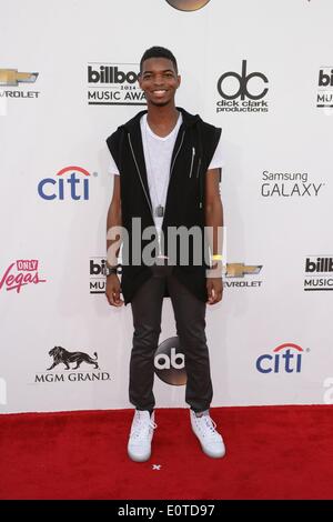 Kingsley im Ankunftsbereich für 2014 Billboard Music Awards - Ankünfte Teil 3, MGM Grand Garden Arena, Las Vegas, NV 18. Mai 2014. Foto von: James Atoa/Everett Collection Stockfoto