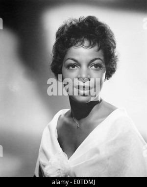 Ruby Dee, Portrait, am Set des Films "A Raisin in the Sun", 1961 Stockfoto