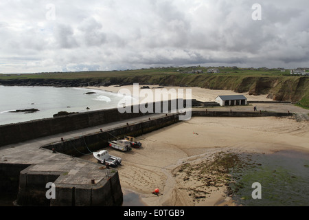 Hafen von Ness harbour Isle of Lewis in Schottland Mai 2014 Stockfoto