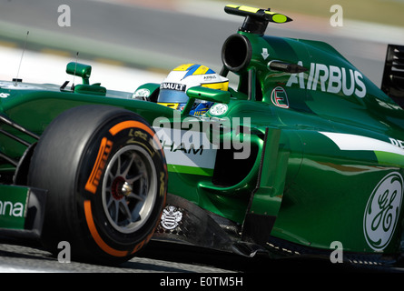 Formel 1 Grand Prix von Spanien 2014---Marcus Ericsson (SWE), Caterham CT05 Stockfoto