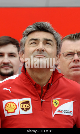 Formel 1 Grand Prix von Spanien 2014---Ferrari team principal Marco Mattiacci (ITA) Stockfoto