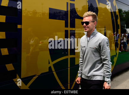 Formel 1 Grand Prix von Spanien 2014---Kevin Magnussen (DEN), McLaren MP4-29 Stockfoto