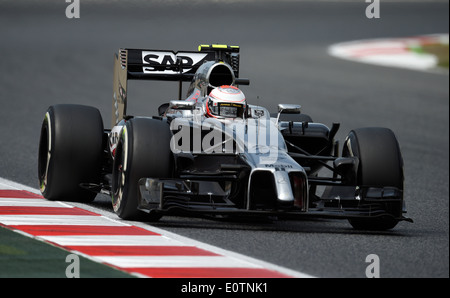 Formel 1 Grand Prix von Spanien 2014---Kevin Magnussen (DEN), McLaren MP4-29 Stockfoto