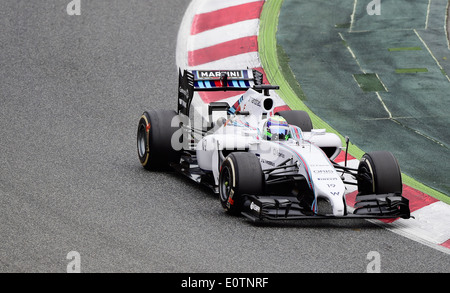 Formel 1 Grand Prix von Spanien 2014---Felipe Massa (BRA), Williams FW36 Stockfoto