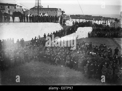 Festa Comemorativa da Tomada de Lisboa Aos Mouros, Castelo de São Jorge, Lisboa, 1928 Stockfoto