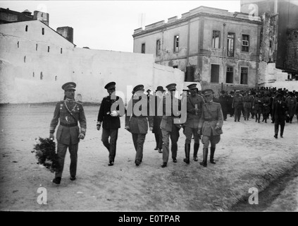 Festa Comemorativa da Tomada de Lisboa Ao Mouros, Castelo de São Jorge, Lisboa, 1928 Stockfoto