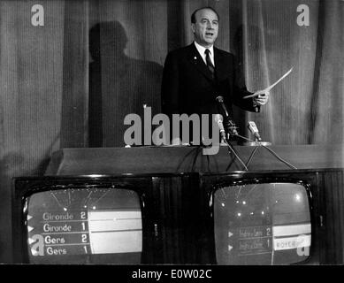 Raymond Marcellin während einer Pressekonferenz Stockfoto