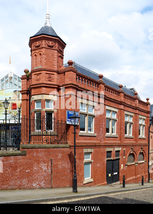 Aufbauend auf Schloss Hof Vernon Street in Stockport Cheshire UK Stockfoto