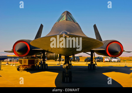 Lockheed a-12 "Blackbird Flugzeuge. Es diente in verdeckten Operationen der CIA in den 1960er Jahren. Stockfoto