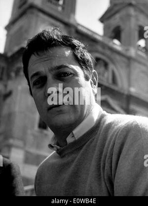 Nahaufnahme des Schauspielers Tony Curtis Stockfoto