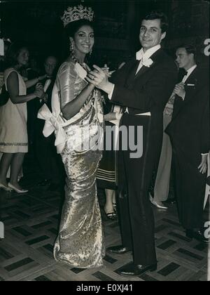 11. November 1966 - Miss World im Bali. Stockfoto