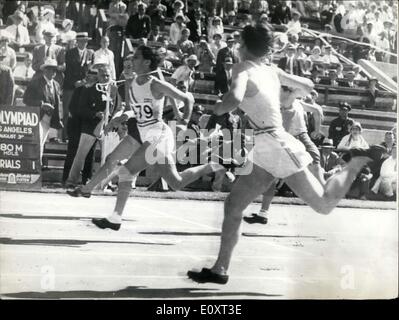 Sept. 05, 1967 - Olympische Spiele in Los Angeles, 1932 Stockfoto