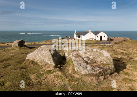 Lands End; Erste und letzte Haus; Cornwall; UK Stockfoto