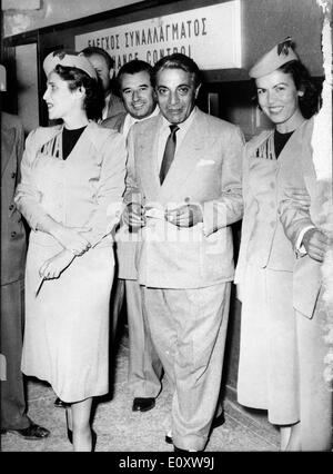 Aristotle Onassis am Athen Flughafen Stockfoto