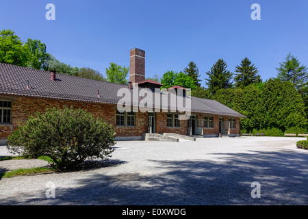 Deutschland, Bayern, KZ-Gedenkstätte Dachau, KZ-Gedenkstätte Dachau bei München, Krematorium Aerea Stockfoto