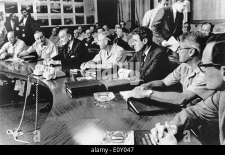 16. April 1968 - Honolulu, Hawaii, USA - LYNDON BAINES JOHNSON 27. August 1908 - 22. Januar 1973 oft als bezeichnet LBJ, w Stockfoto