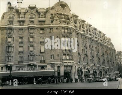 10. Mai 1968 - Hotel Lutetia in Paris Stockfoto