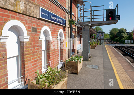 Robertsbridge Bahnhof, East Sussex. UK Stockfoto