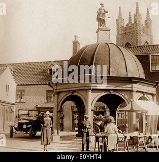 Bungay Butter Cross-1900 Stockfoto