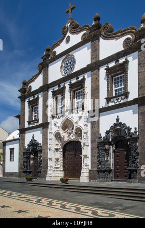 Kirche St. Sebastian in Ponta Delgada, Azoren, Portugal Stockfoto