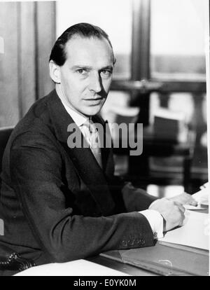 5. August 1970 - Vereinigtes London, England, Königreich - DAVID ORMSBY-GORE, 5. Baron Harlech. William David Ormsby-Gore, 5. Baron Stockfoto