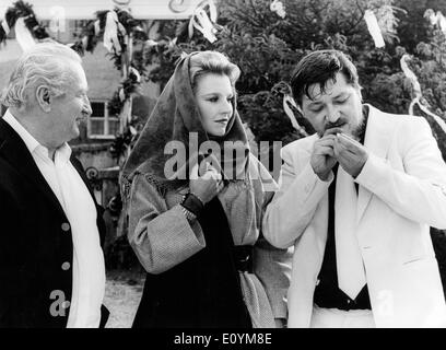 5086973 (9002183) Rainer Werner FASSBINDER, Deutscher Regisseur Und Schauspieler, Und Hanna SCHYGULLA, Deutsche Stockfoto