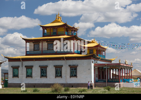 Sockshin-Dugan-Tempel in Ivolginsky Datsan, Verkhnyaya Ivolga, Burjatien, Sibirien, Russland Stockfoto