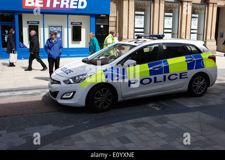 Lancashire Constabulary Polizeistreife Fahrzeug Preston Lancashire UK Stockfoto