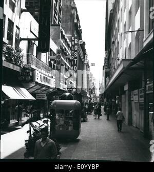 11. November 1971 - Argentinien - Buenos Aires: der neu geänderte Calle Florida. Keine allgemeine Ansicht ist möglich, zu erhalten. Es gibt keine Stockfoto