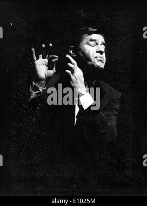 Komiker Schauspieler Jerry Lewis darstellende Komödie Stockfoto