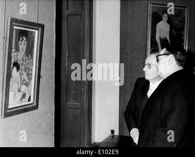 André MALRAUX (3. November 1901 23. November 1976) ein französischer Schriftsteller, Abenteurer und Staatsmann, französische Politik und Kultur. Stockfoto