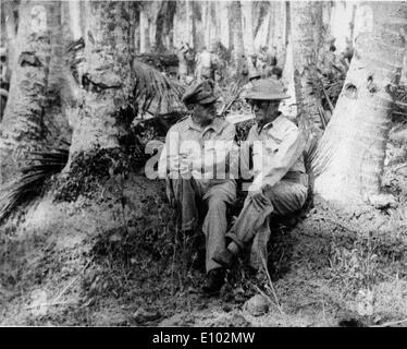 Amerikanischer General Of The Army und Feldmarschall DOUGLAS MACARTHUR (26. Januar 1880 - 5. April 1964), Philippinen-Armee. Stockfoto