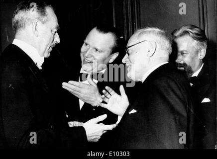 Politiker-Debatte im Elysée-Palast Stockfoto