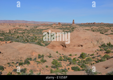 Arches-Nationalpark in Utah Stockfoto