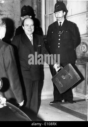 Iain Macleod kommt im Lancaster House Stockfoto