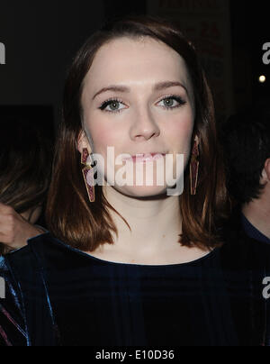 London, UK, UK. 24. Januar 2014. Charlotte Ritchie besucht die Weltpremiere von "Benny & Jolene'' am BFI Southbank. © Ferdaus Shamim/ZUMA Wire/ZUMAPRESS.com/Alamy Live-Nachrichten Stockfoto