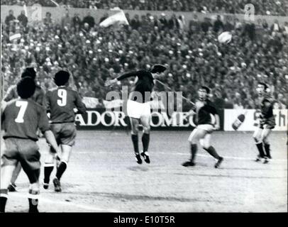 2. Februar 1974 - wird der jugoslawischen Fußball-Nationalmannschaft bei der Fußball-Weltmeisterschaft 1974 In Westdeutschland teilnehmen!: gestern Stockfoto