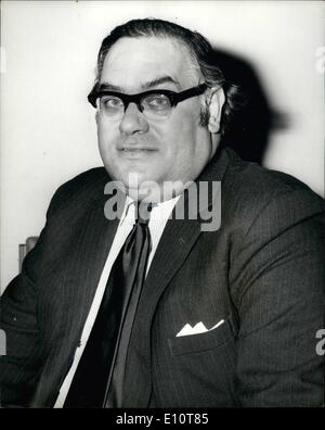 3. März 1974 - der neue britische Botschafter zu Nationen; Foto-Hows heutigen Bild von Herr Ivor Richart der neue britische Botschafter der UNO in New York. Stockfoto