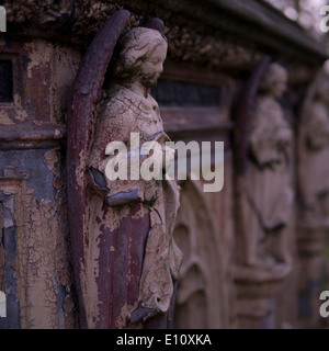 West Norwood Cemetery befindet sich in Süd-London, England, und enthält einige der schönsten Grabdenkmäler Großbritanniens Stockfoto