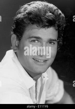 US-amerikanischer Schauspieler, Produzent und Regisseur, MICHAEL LANDON, der in drei populären NBC-Fernsehserie spielte Stockfoto