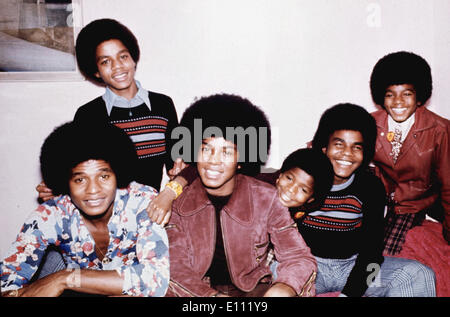 Porträt der Jackson 5 Stockfoto