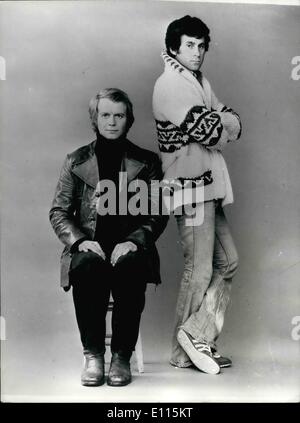 1. Januar 1976 - STARSKY und HUTCH, SPLIT-UP? Es sieht aus wie das berühmte paar in der TV-Serie '' Starsky and Hutch"können Stockfoto