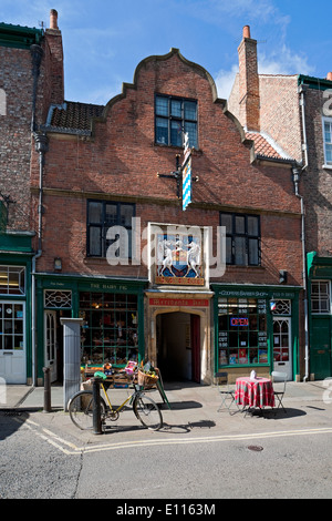 Eintritt in die Merchant Abenteurer Hall Fossgate York North Yorkshire England UK GB Großbritannien Stockfoto