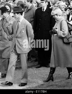 Prinz Charles und Prinzessin Anne bei Veranstaltung Stockfoto