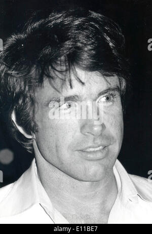 Porträt des Schauspielers Warren Beatty Stockfoto